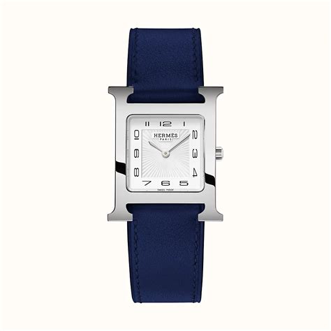 hermes courchevel watch|Heure H watch, Medium model, 30 mm .